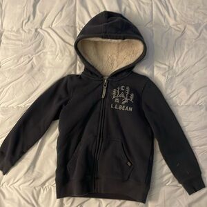 L L Bean kids zip up size 5-6